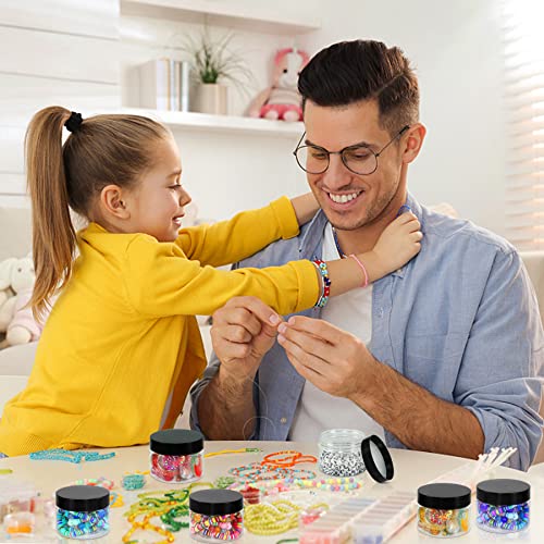 Plastic Jars with Lids 4 OZ (72 Count)