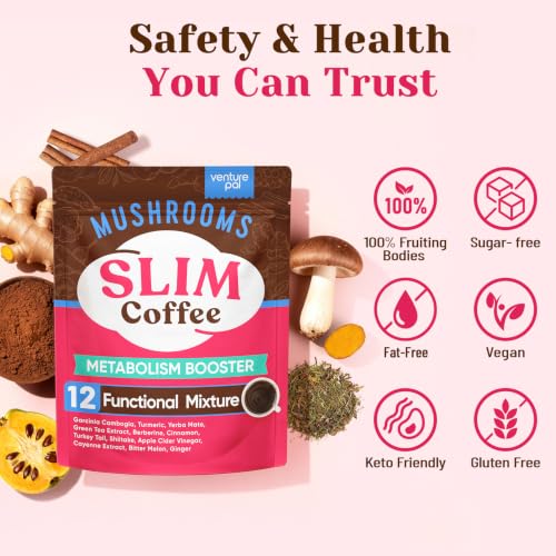 Slim Mushroom Coffee (3.53 Ounce)