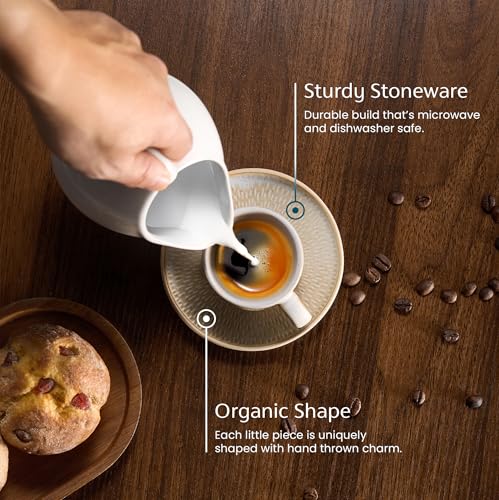 Espresso Mug and Saucer Set (4 Count)