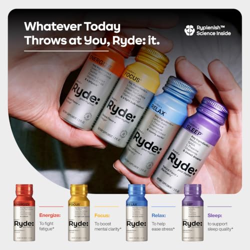 RYDE Variety Shots (48 Fl Oz)