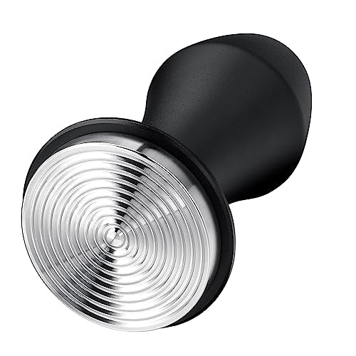 51mm Espresso Coffee Tamper with Ripple Base