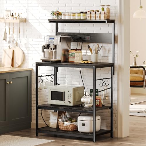 Bakers Rack with Power Outlets