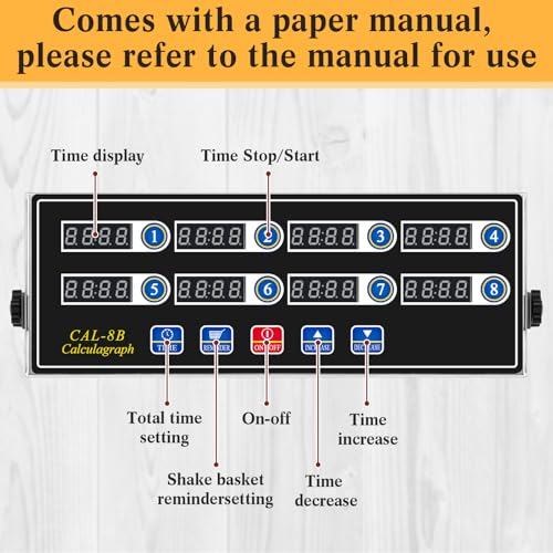 1 Pack Commercial Digital Kitchen Timer for Cooking