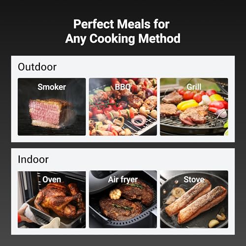 Sub 1G Smart Wireless Meat Thermometer with Standalone Base