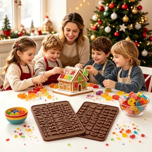2PCS Silicone Molds for Chocolate (2 Count)
