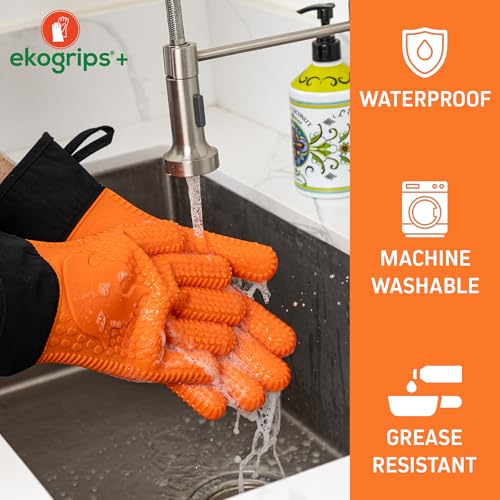 Ekogrips+ Premium Silicone Oven Mitts (2 Count)