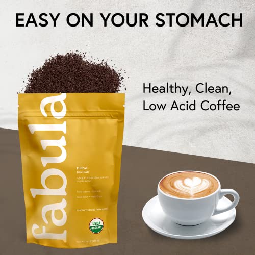 Low Acid Decaf Coffee Ground (12 Ounce)