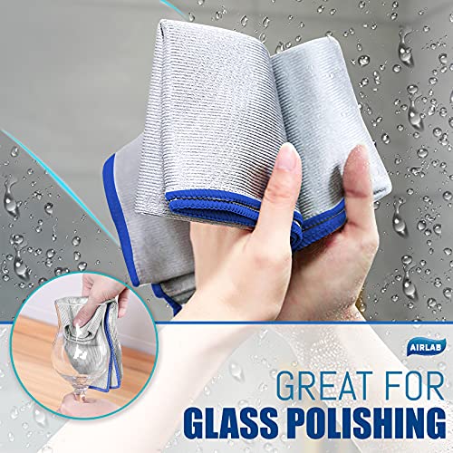 Glass Polishing Streak Free Miracle Cleaning Cloth (8 Count)