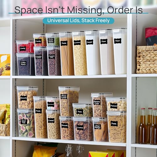 Airtight Food Storage Containers with Lids (24 Count)
