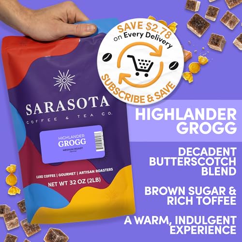 2 lb Highlander Grogg Ground Coffee (32 Ounce)