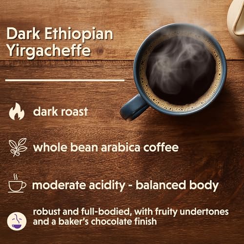 Dark Ethiopian Yirgacheffe (16 Ounce)