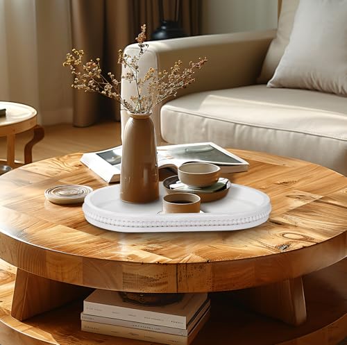 Oval Decorative Wooden Tray