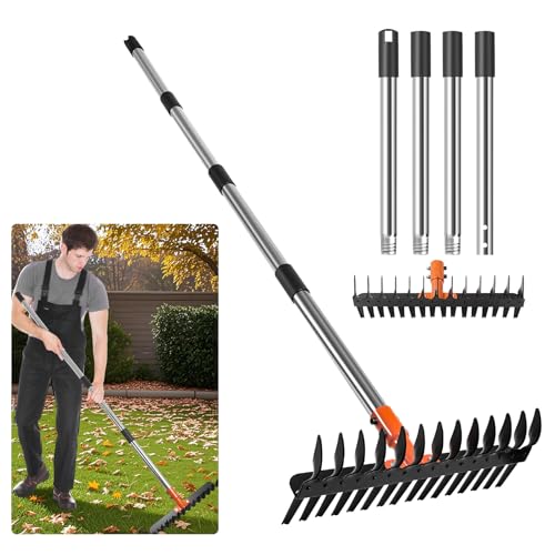 57 Inch Thatch Rake