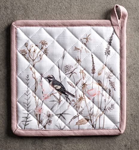 100% Cotton Oven Mitt & Pot Holder Set