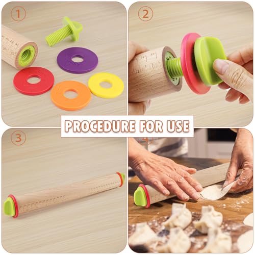 17Inch Wooden Rolling Pin