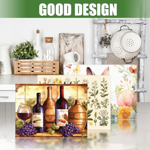 Large Dish Drying Mats For Kitchen Counter Microfiber Kitchen Drying Mat XL Draining Pad Absorbent Quick Drying Dish Mat 18x24 Inch