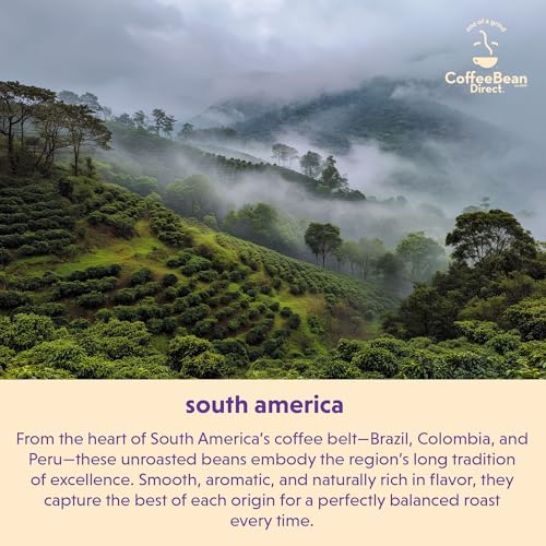 Unroasted Organic Fair Trade Colombian (80 Ounce)