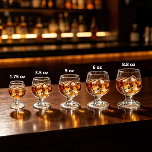 1.75oz Mini Shot Glass Set of 6 (6 Count)