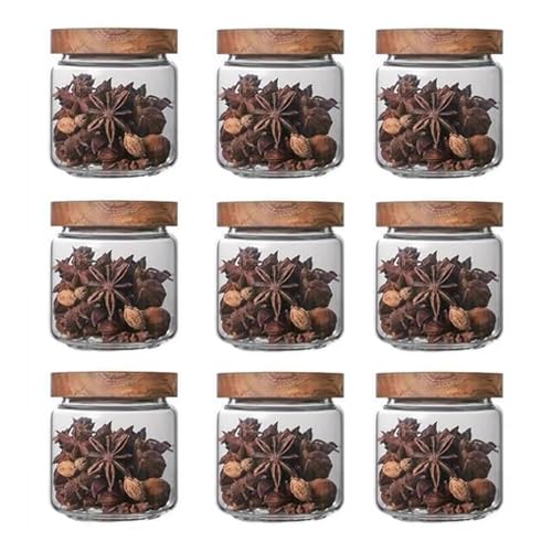 Glass candy Containers
