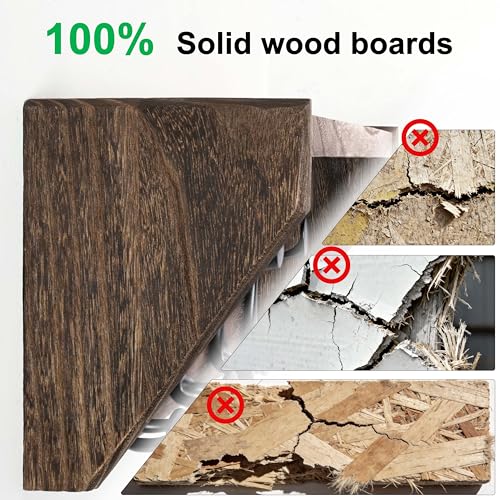 Wall Shelf with Hooks