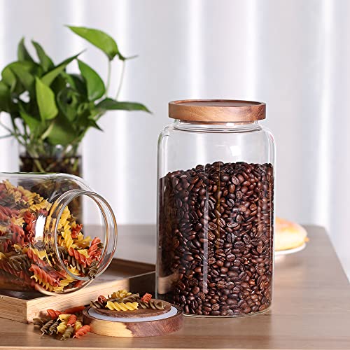 Large Glass Food Canisters