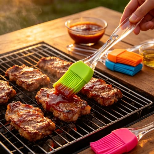 Pastry Brush 4 Packs Basting Brush for Cooking