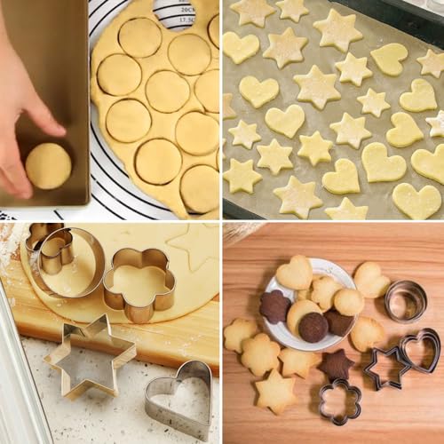 Metal Cookie Cutters Set