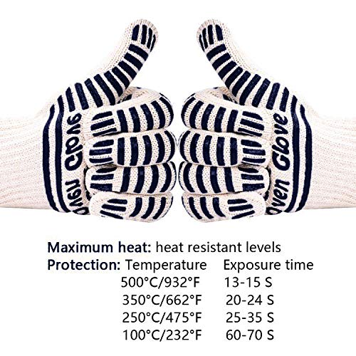 Extreme Heat Resistant Oven Gloves (2 Count)