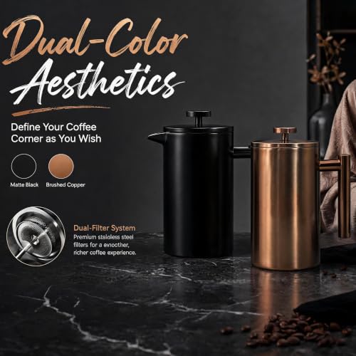 34oz French Press Coffee Maker