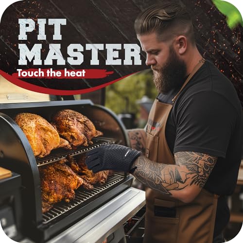 Silicone Smoker BBQ Gloves