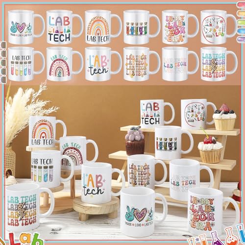 12 Pcs Lab Tech Gifts Mugs Bulk (12 Count)