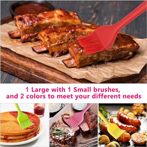 Silicone Basting Pastry Brush Set 2 Pack
