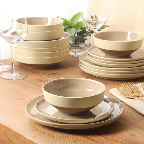 Octavia Place 16 Piece Stoneware Dinnerware Set