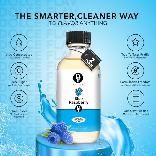 Blue Raspberry Extract (128 Fl Oz)