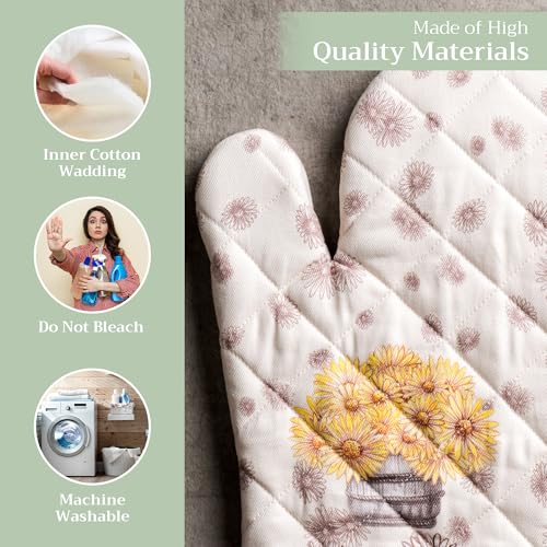 Maison d'Hermine Oven Gloves 100% Cotton Oven Mitt