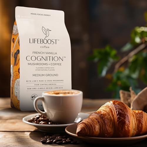 French Vanilla Cognition Mushroom Coffee (12 Ounce)