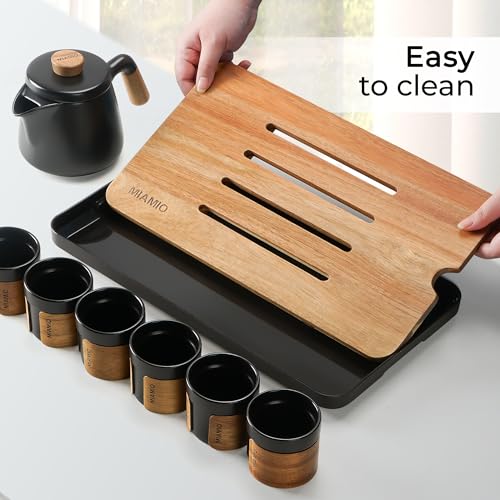 Japanese Chinese Tea Set 6 x 3.4 oz