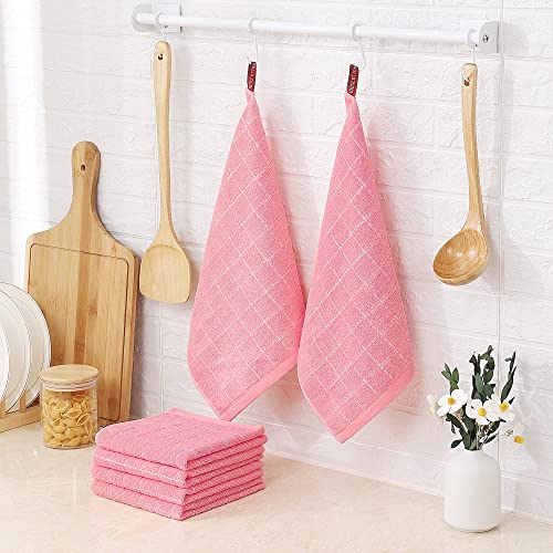 100% Cotton Terry Kitchen Dish Cloths (12 Count)