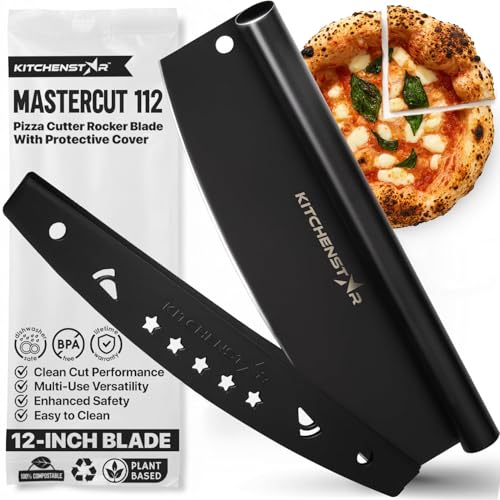 12 Inch Pizza Cutter Rocker Blade