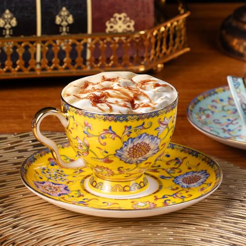 Tea Cup and Saucer (2 Count)