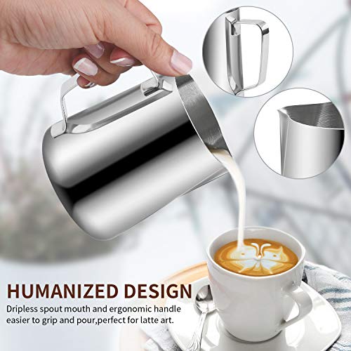 Stainless Steel Espresso Milk Frothing Pitcher