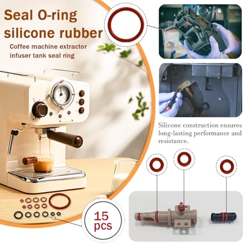 60Pcs Seal O Ring Kit Gasket Seal Set Saeco Philips Gaggia Coffee Machine (60 Count)