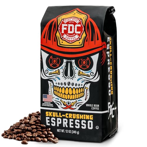 Skull Crushing Espresso Whole Bean Coffee (12 Ounce)