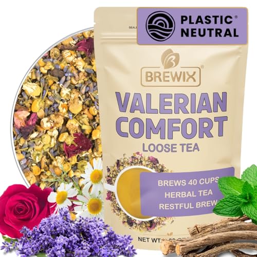 Valerian Comfort Tea for Sleep and Relaxation (2.82 Ounce)