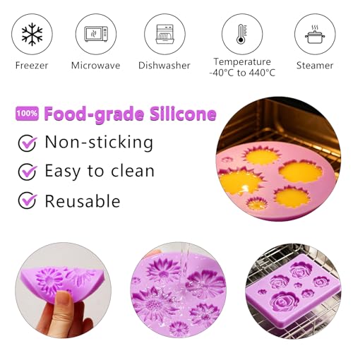 Rose Chocolate Molds (2 Count)