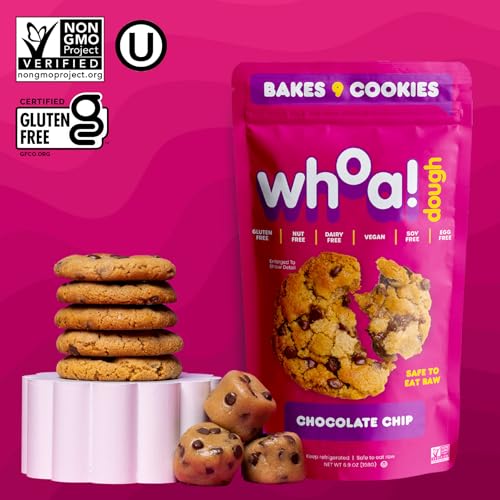 Whoa Dough Ready to Bake Cookie Dough Chocolate Chip (165.6 Ounce)