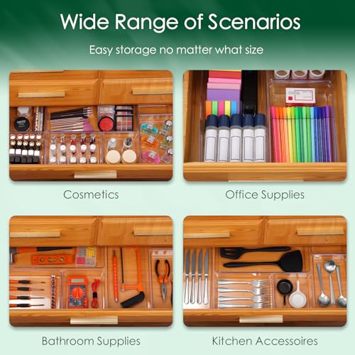 Drawer Organizer Set (8 Count)