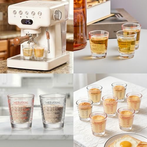 Shot Glasses Measuring Cup Set (2 Count)