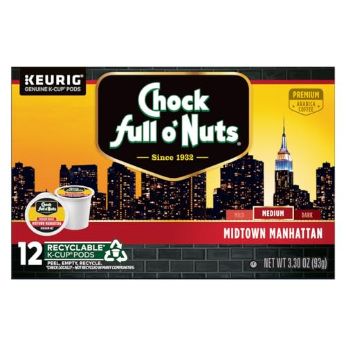 Chock Full o'Nuts Midtown Manhattan Coffee (36 Count)