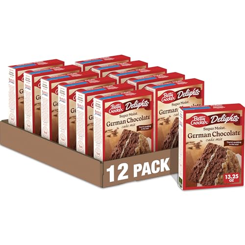Delights Super Moist German Chocolate Cake Mix (159 Ounce)